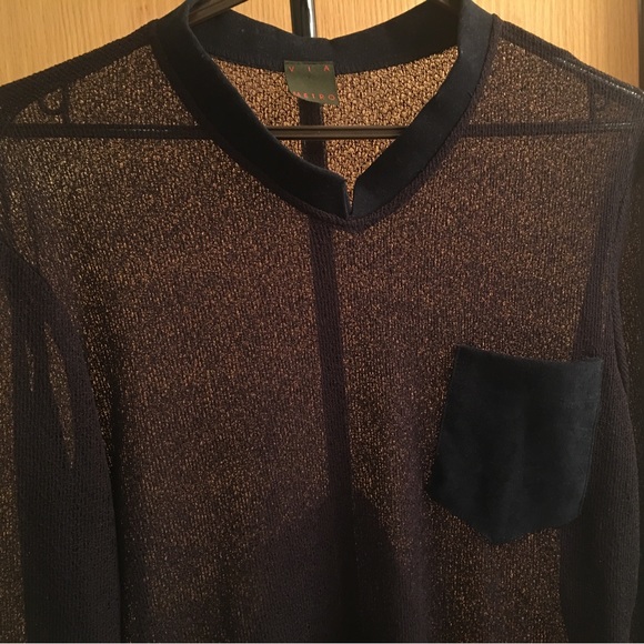 VIA METRO Long Sleeve Shirt. Small to Medium - Picture 5 of 14